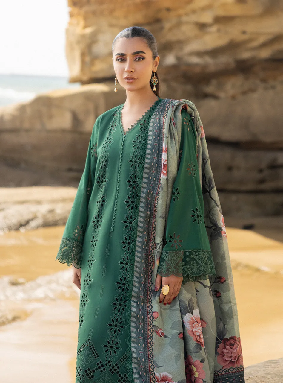 Zainab Chottani Chikankari Luxury Lawn Collection 2024 – Aysel - 1A